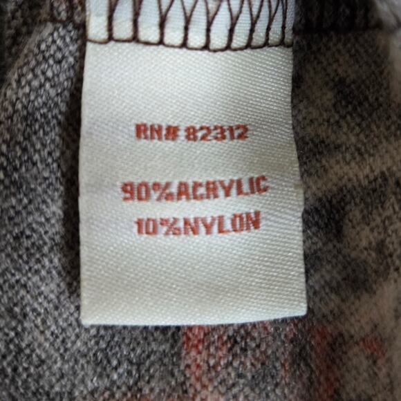 Aryeh Anthoropologie Moroccan Arabesque Sweater Dress Size XL Brown Orange - Picture 7 of 8